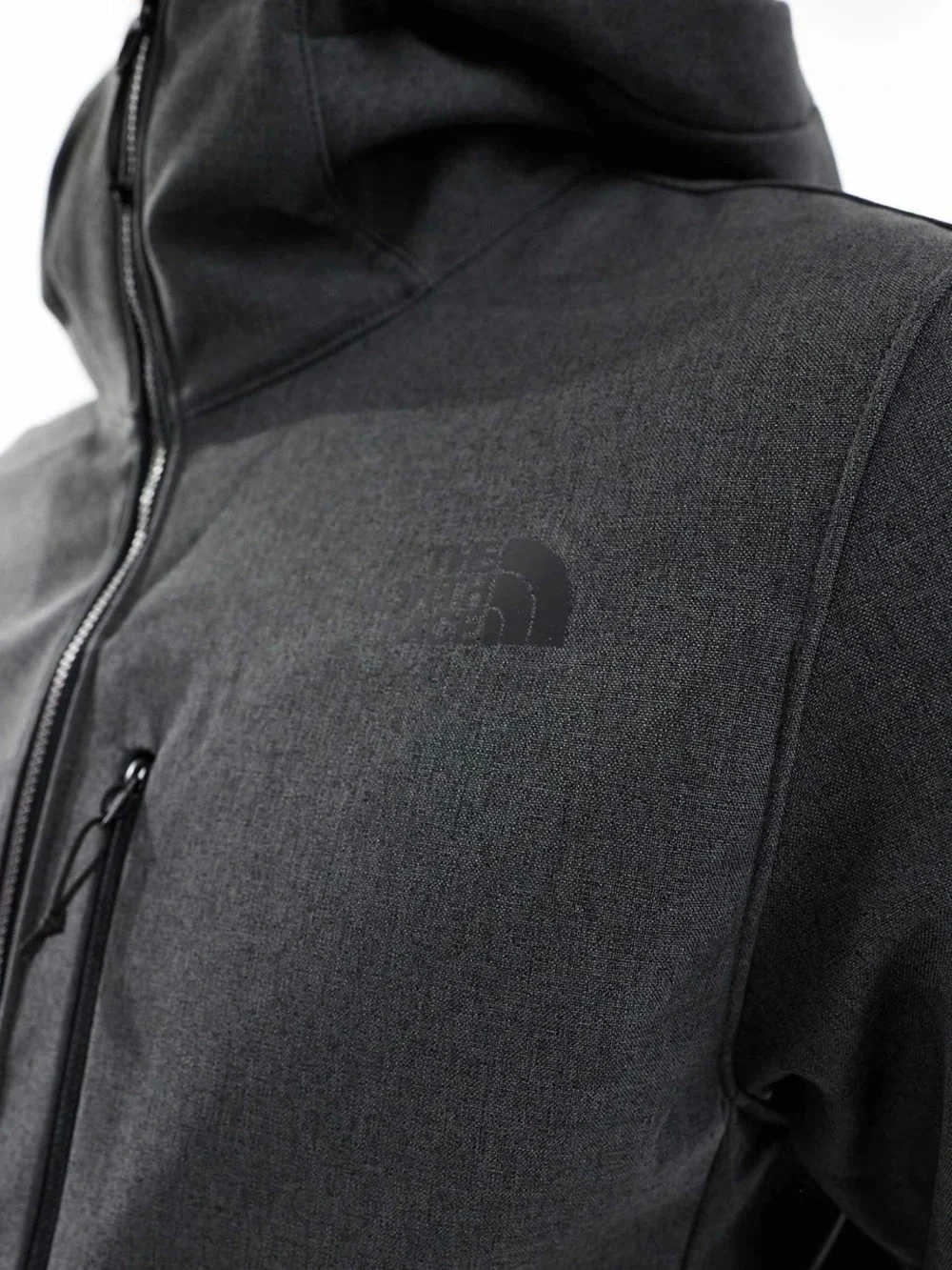 Men's Hooded Casual Jacket - Charcoal Gray